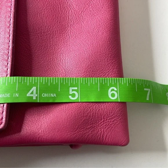 Free People Nicola Crossbody Leather Bag Pink - Picture 14 of 15